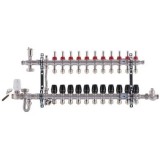 Колектор 11 контурів KOER KR.S1011 із вбудованим змішувальним вузлом Колектор 11 контурів KOER KR.S1011 із вбудованим змішувальним вузлом