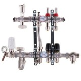 Колектор 2 контура KOER KR.S1011 із вбудованим змішувальним вузлом Колектор 2 контура KOER KR.S1011 із вбудованим змішувальним вузлом