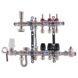 Колектор 3 контура KOER KR.S1011 із вбудованим змішувальним вузлом Колектор 3 контура KOER KR.S1011 із вбудованим змішувальним вузлом