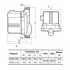 Циркуляционный повышающий насос Sprut GPD 15-12А + присоединительный комплект