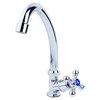 Смеситель для умывальника (раковины) Aquatica (QM-1G159C) QM 1/2" монокран на гайке