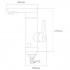 Кран-водонагрівач для кухні проточний Aquatica HZ 3.0кВт 0,4-5бар гусак прямий на гайці (W) (HZ-6B243W)