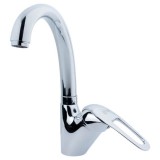 Смеситель для кухни Tau (SF-4B439C) SF Ø40 гусак ухо лат. шток на гайке Смеситель для кухни Tau (SF-4B439C) SF Ø40 гусак ухо лат. шток на гайке