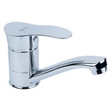 Смеситель TAU (SE-2B145C) SE Ø40 для кухни гусак прямой 150мм на шпильке Смеситель TAU (SE-2B145C) SE Ø40 для кухни гусак прямой 150мм на шпильке