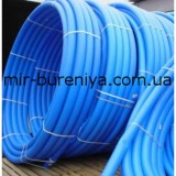 Труба поліетиленова синя д. 50 мм(10 атм)