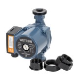 Циркуляційний насос Wetron (Aquatica) 774532, 100 Вт, 6 м, Qmax 75 л/хв, діаметр 1½", 180 мм + гайки діаметр 1"