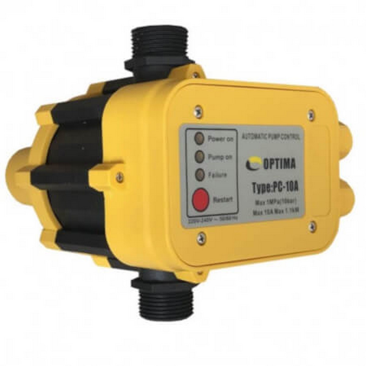 Автоматика Optima PC10A з захистом сухого ходу та c автоматичним перезапуском Автоматика Optima PC10A з захистом сухого ходу та c автоматичним перезапуском