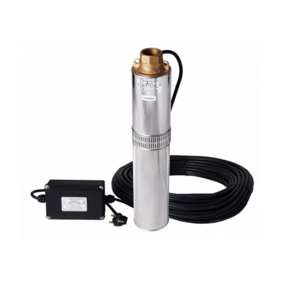 Скважинный насос Водолей БЦПЭ 1,2-50У 3,6-9,4 м.куб/ч h=50 м д.105мм